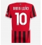 Billige AC Milan Rafael Leao #10 Hjemmebanetrøje Dame 2024-25 Kort ærmer