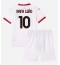 Billige AC Milan Rafael Leao #10 Udebanetrøje Børn 2024-25 Kort ærmer (+ bukser)