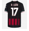 Billige AC Milan Rafael Leao #17 Hjemmebanetrøje 2022-23 Kort ærmer
