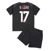 Billige AC Milan Rafael Leao #17 Hjemmebanetrøje Børn 2022-23 Kort ærmer (+ bukser)