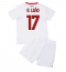 Billige AC Milan Rafael Leao #17 Udebanetrøje Børn 2022-23 Kort ærmer (+ bukser)