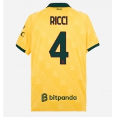 Billige AC Milan Samuele Ricci #4 Tredje trøje 2025-26 Kort ærmer