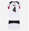 Billige AC Milan Samuele Ricci #4 Udebanetrøje Børn 2025-26 Kort ærmer (+ bukser)