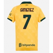 Billige AC Milan Santiago Gimenez #7 Tredje trøje Dame 2025-26 Kort ærmer