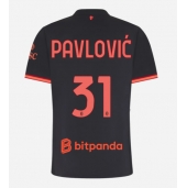 Billige AC Milan Strahinja Pavlovic #31 Tredje trøje Dame 2026-27 Kort ærmer
