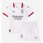 Billige AC Milan Udebanetrøje Børn 2024-25 Kort ærmer (+ bukser)