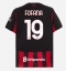 Billige AC Milan Youssouf Fofana #19 Hjemmebanetrøje 2025-26 Kort ærmer