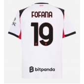 Billige AC Milan Youssouf Fofana #19 Udebanetrøje 2025-26 Kort ærmer
