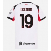 Billige AC Milan Youssouf Fofana #19 Udebanetrøje Dame 2025-26 Kort ærmer