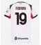 Billige AC Milan Youssouf Fofana #19 Udebanetrøje Dame 2025-26 Kort ærmer