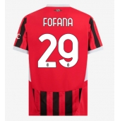 Billige AC Milan Youssouf Fofana #29 Hjemmebanetrøje 2024-25 Kort ærmer