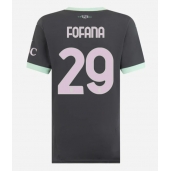 Billige AC Milan Youssouf Fofana #29 Tredje trøje Dame 2024-25 Kort ærmer