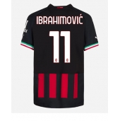 Billige AC Milan Zlatan Ibrahimovic #11 Hjemmebanetrøje 2022-23 Kort ærmer