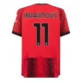 Billige AC Milan Zlatan Ibrahimovic #11 Hjemmebanetrøje 2023-24 Kort ærmer