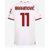 Billige AC Milan Zlatan Ibrahimovic #11 Udebanetrøje 2022-23 Kort ærmer