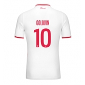 Billige AS Monaco Aleksandr Golovin #10 Hjemmebanetrøje 2024-25 Kort ærmer