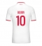 Billige AS Monaco Aleksandr Golovin #10 Hjemmebanetrøje 2024-25 Kort ærmer