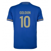 Billige AS Monaco Aleksandr Golovin #10 Udebanetrøje 2025-26 Kort ærmer