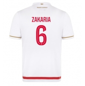 Billige AS Monaco Denis Zakaria #6 Hjemmebanetrøje 2025-26 Kort ærmer