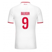 Billige AS Monaco Folarin Balogun #9 Hjemmebanetrøje 2024-25 Kort ærmer