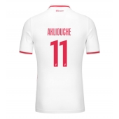 Billige AS Monaco Maghnes Akliouche #11 Hjemmebanetrøje 2024-25 Kort ærmer