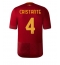 Billige AS Roma Bryan Cristante #4 Hjemmebanetrøje 2022-23 Kort ærmer