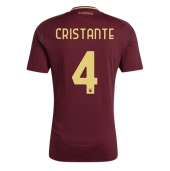 Billige AS Roma Bryan Cristante #4 Hjemmebanetrøje 2024-25 Kort ærmer