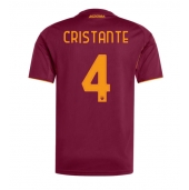 Billige AS Roma Bryan Cristante #4 Hjemmebanetrøje 2025-26 Kort ærmer