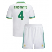 Billige AS Roma Bryan Cristante #4 Tredje trøje Børn 2025-26 Kort ærmer (+ bukser)