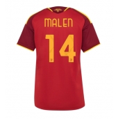 Billige AS Roma Donyell Malen #14 Hjemmebanetrøje Dame 2026-27 Kort ærmer