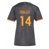 Billige AS Roma Donyell Malen #14 Tredje trøje Dame 2026-27 Kort ærmer