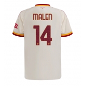 Billige AS Roma Donyell Malen #14 Udebanetrøje 2026-27 Kort ærmer