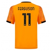 Billige AS Roma Evan Ferguson #11 Udebanetrøje 2025-26 Kort ærmer