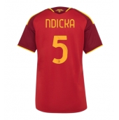 Billige AS Roma Evan Ndicka #5 Hjemmebanetrøje Dame 2026-27 Kort ærmer