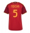 Billige AS Roma Evan Ndicka #5 Hjemmebanetrøje Dame 2026-27 Kort ærmer