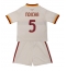 Billige AS Roma Evan Ndicka #5 Udebanetrøje Børn 2026-27 Kort ærmer (+ bukser)