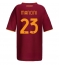 Billige AS Roma Gianluca Mancini #23 Hjemmebanetrøje Dame 2025-26 Kort ærmer