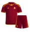 Billige AS Roma Hjemmebanetrøje Børn 2023-24 Kort ærmer (+ bukser)