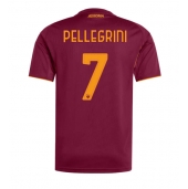 Billige AS Roma Lorenzo Pellegrini #7 Hjemmebanetrøje 2025-26 Kort ærmer