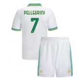 Billige AS Roma Lorenzo Pellegrini #7 Tredje trøje Børn 2025-26 Kort ærmer (+ bukser)