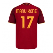 Billige AS Roma Manu Kone #17 Hjemmebanetrøje 2026-27 Kort ærmer