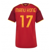 Billige AS Roma Manu Kone #17 Hjemmebanetrøje Dame 2026-27 Kort ærmer