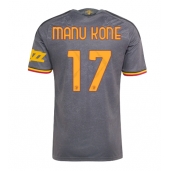 Billige AS Roma Manu Kone #17 Tredje trøje 2026-27 Kort ærmer