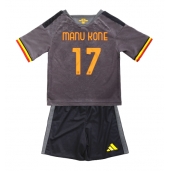 Billige AS Roma Manu Kone #17 Tredje trøje Børn 2026-27 Kort ærmer (+ bukser)
