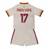Billige AS Roma Manu Kone #17 Udebanetrøje Børn 2026-27 Kort ærmer (+ bukser)