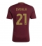 Billige AS Roma Paulo Dybala #21 Hjemmebanetrøje 2024-25 Kort ærmer