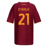 Billige AS Roma Paulo Dybala #21 Hjemmebanetrøje Dame 2025-26 Kort ærmer