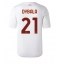 Billige AS Roma Paulo Dybala #21 Udebanetrøje 2022-23 Kort ærmer