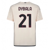 Billige AS Roma Paulo Dybala #21 Udebanetrøje 2023-24 Kort ærmer