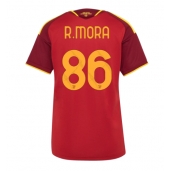 Billige AS Roma Rodrigo Mora #86 Hjemmebanetrøje Dame 2026-27 Kort ærmer